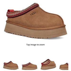 UGG Tazz Size 9 Chestnut NWT never worn!